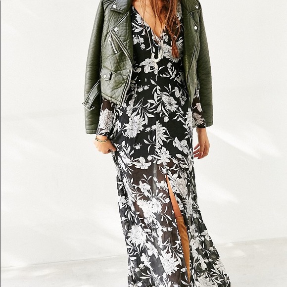 glamorous Dresses & Skirts - Urban Outfitters Chiffon Maxi Dress